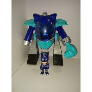 PJ Masks CATBOY Turbo Movers MECH Robot Toy w/ Figure Lights Up